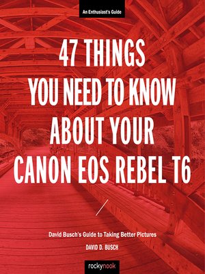 cover image of 47 Things You Need to Know About Your Canon EOS Rebel T6